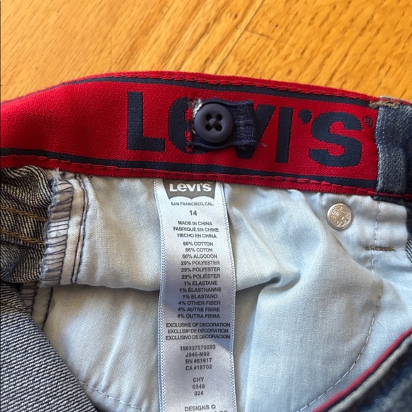 Levi's Classic Blue Jeans 511 perfect condition never worn, but no tag - Picture 3 of 7